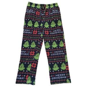 Dr. Seuss Grinch Size M Pajama Sleep Pants Mens Merry Grinchmas Christmas NEW